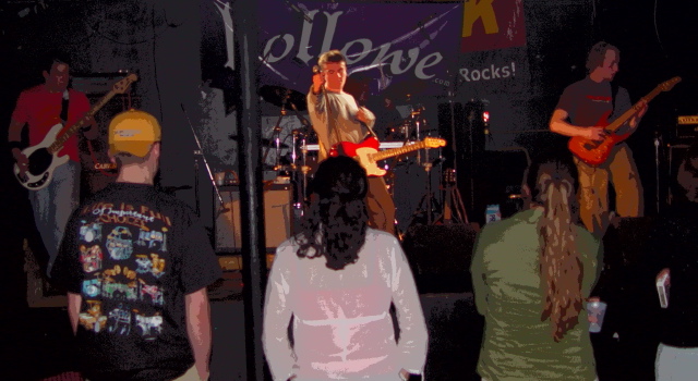 hollowe at Bleachers, April 16, 2002