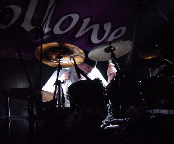 Mike Griffin of hollowe at Bleachers, April 16, 2002