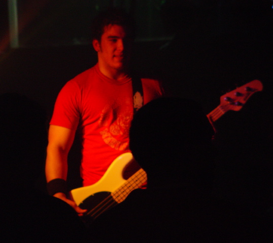 Jeremy Kozak of hollowe at Sweets on the Beach, May 4, 2002