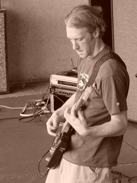 Dallas Sheppard of hollowe at Utica Monday Night, June 24, 2002