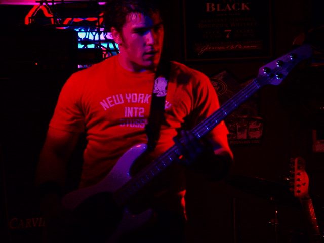 Jeremy Kozak of hollowe at Tombstone Saloon, April 26, 2002